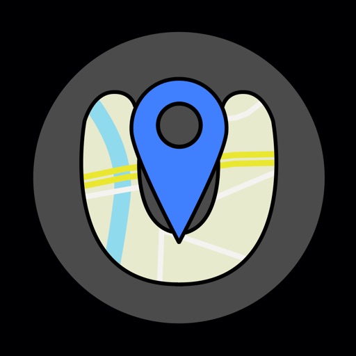 Unique Map app icon, version 1