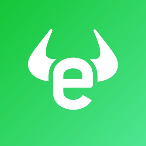 etoro: Trade & Invest app icon, version 1