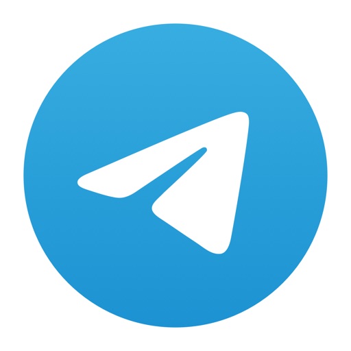 Telegram Messenger app icon, version 1