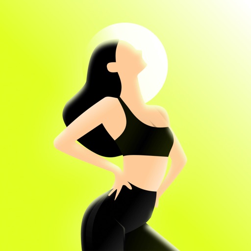 Shapy: Personal Fitness App app icon, version 1