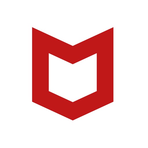 McAfee: Stay Secure & Private app icon, version 1