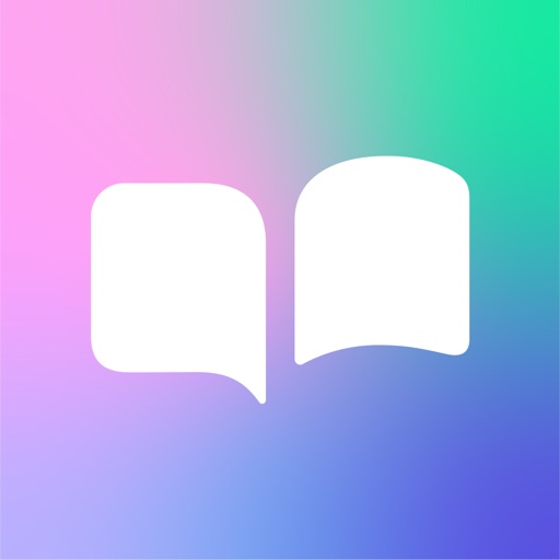 Chatbooks app icon, version 1
