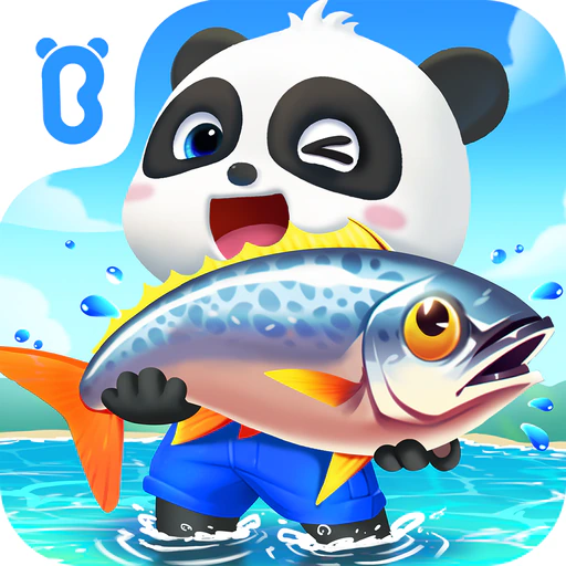 Happy Fishing Games - BabyBus app icon