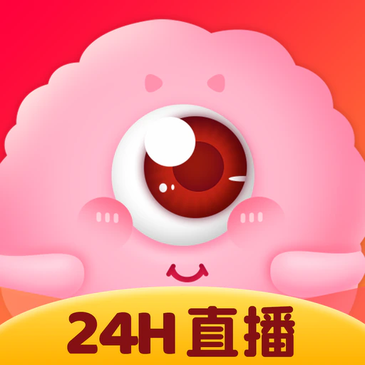棉花糖直播交友平台 app icon