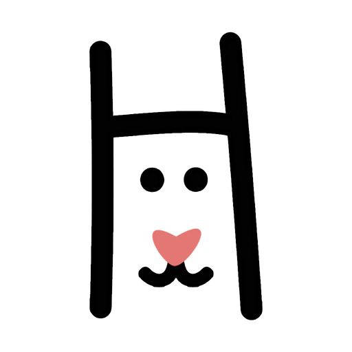Happy Puppy Dog Sharing app icon
