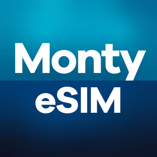 Monty eSIM: Travel Internet app icon