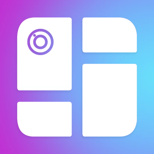 Pic Collage Maker Grid Layout app icon