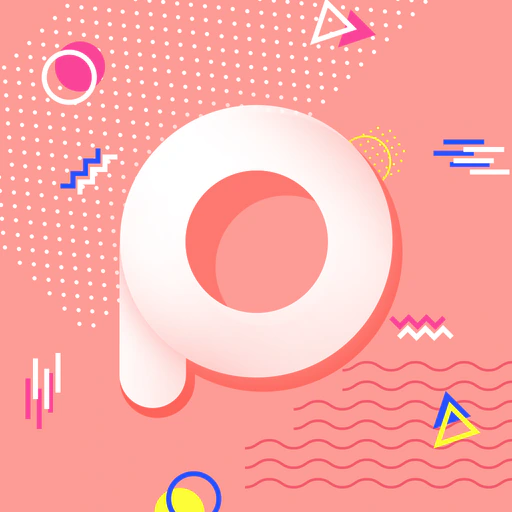 Picsee-Add text on photos app icon