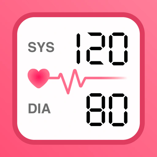 VitalPress: BP & Heart Rate app icon