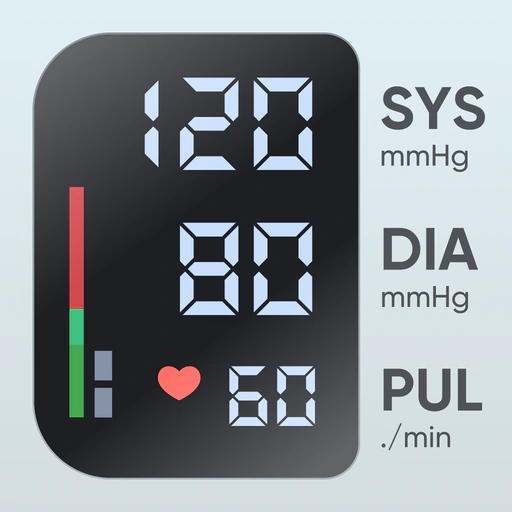 Blood Pressure -health monitor app icon