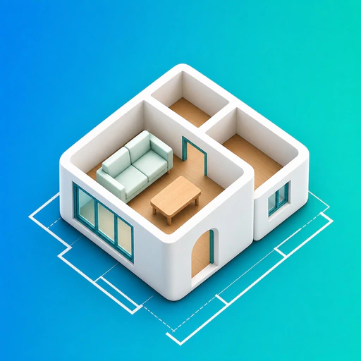 AI Room & Home Planner: LiDAR app icon