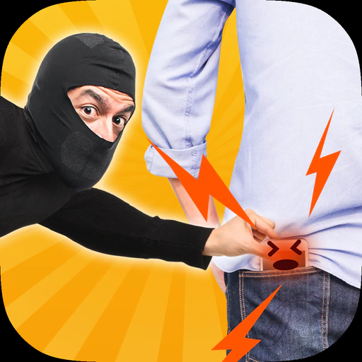 Don't touch phone: Alarm app icon