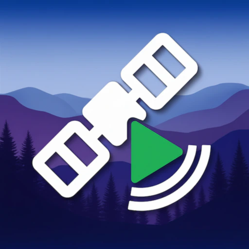 Timelapse Map:Purple Satellite app icon