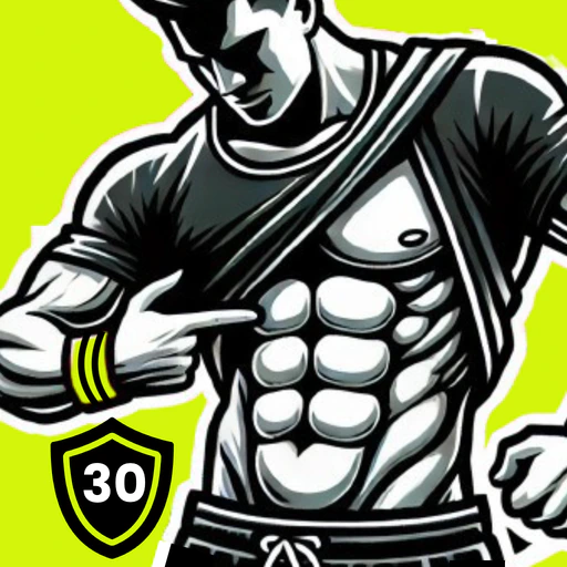 Six Pack Abs Workout 30 Days app icon
