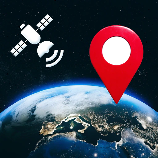 Satellite Map - Earth View app icon