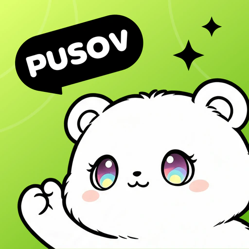 Pusov - Party and Raising pets app icon