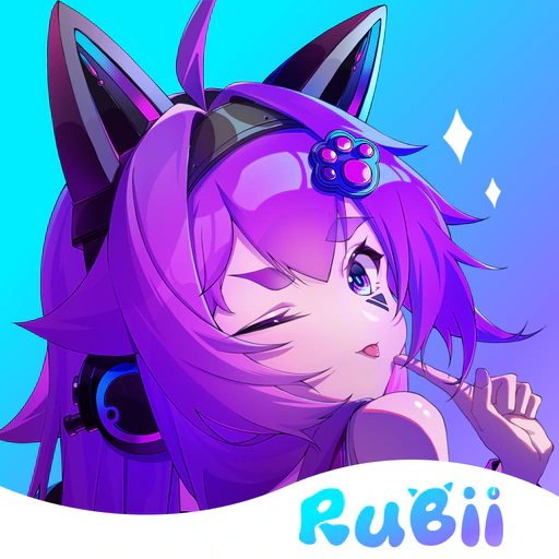 Rubii: AI Characters Community app icon