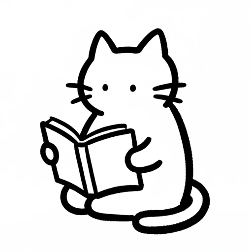 Cat's Library - Book Tracker app icon