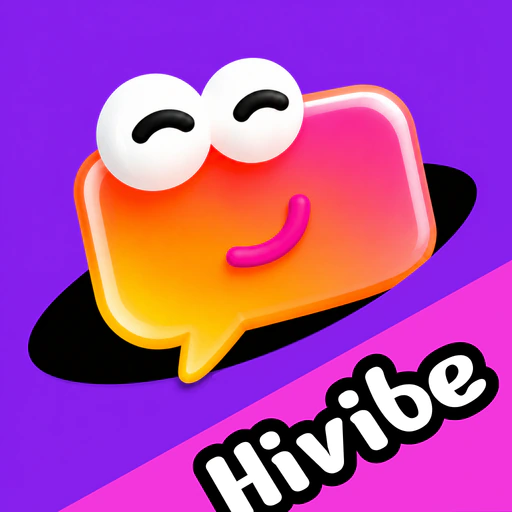 Hivibe：Find & Chat Together app icon