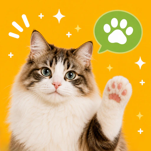 MeowTok: AI Cat Translator app icon