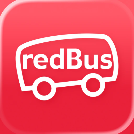 redBus: Book Bus/Train/Hotels app icon