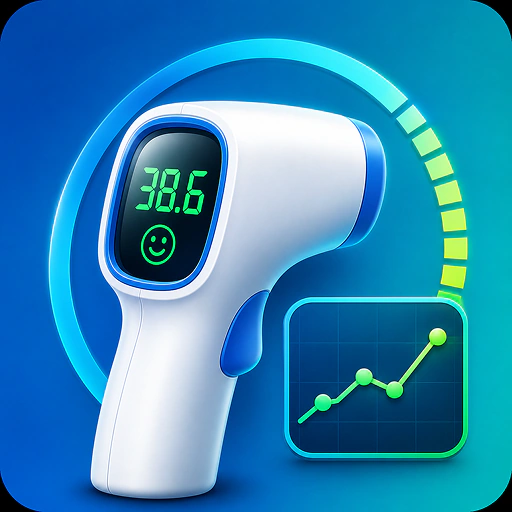 Body Temperature Fever Tracker app icon