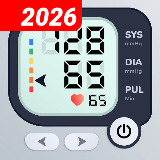 Blood Pressure App: BP Monitor app icon
