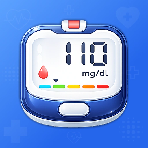 Blood Sugar & Diabetes Tracker app icon