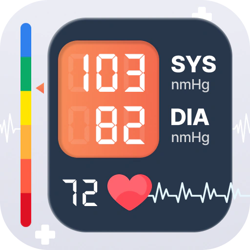 Daily BP & Sugar Tracker app icon