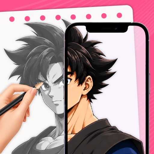 Draw Anime - AR Sketch & Trace app icon