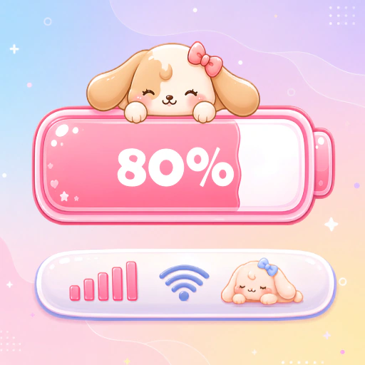 Emoji Battery Icon & Widget app icon
