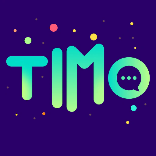 Timo - Chat Near & Real Friend app icon