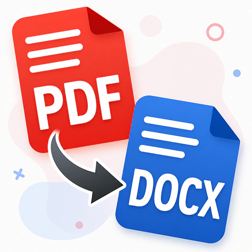 PDF to Word Converter App app icon