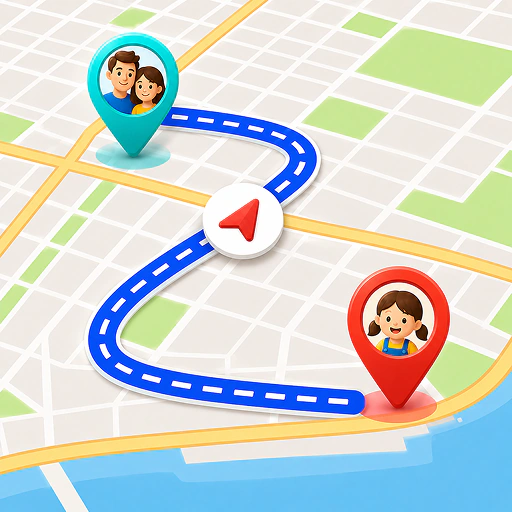 Geo Location:Connect Family app icon