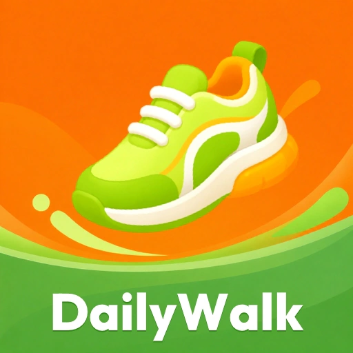 DailyWalk: Step Tracker app icon