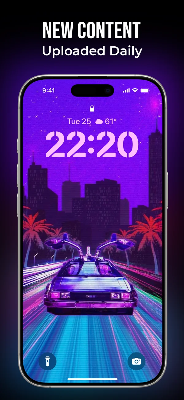 Icono y logo de la app Live Wallpapers -4K Background (iOS) | APPLORE