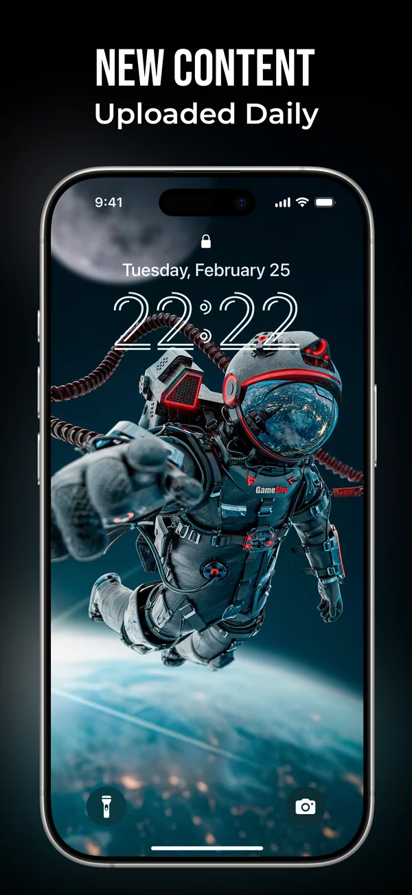Icono y logo de la app Live Wallpapers -4K Background (iOS) | APPLORE